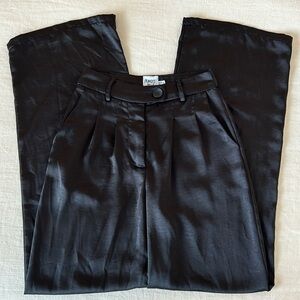 Princess Polly 100% Polyester Black Dress Pants Size 0​